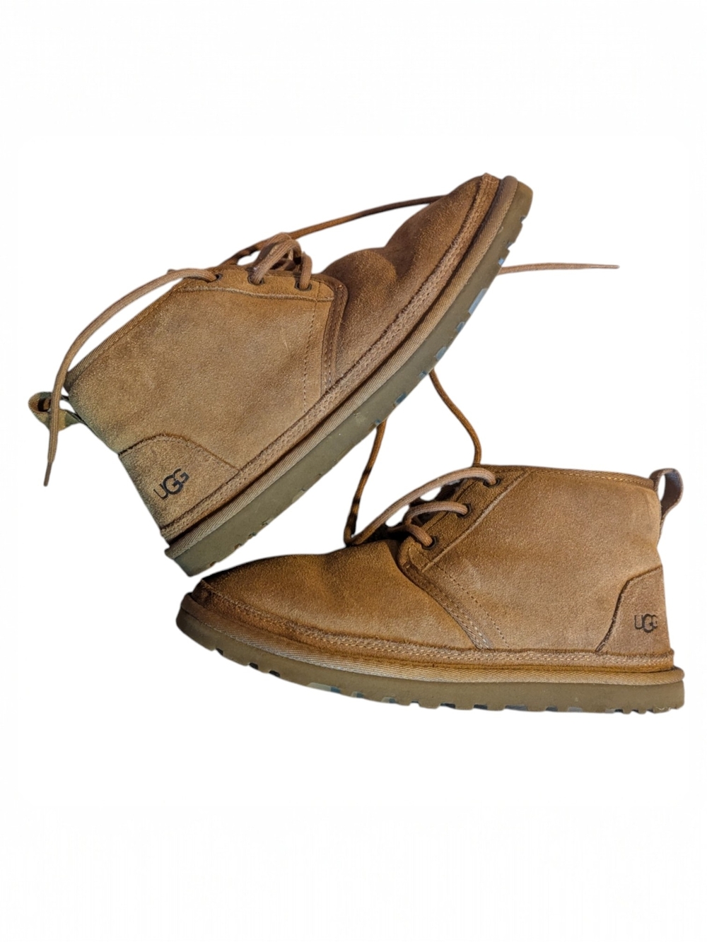 UGG Mens Chestnut Neumel Suede Chukka Boots 8
